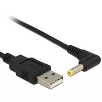Delock 85544 1,5 m USB A zwart stroomkabel, 85544