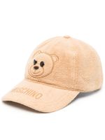 Moschino casquette en polaire à logo brodé - Tons neutres