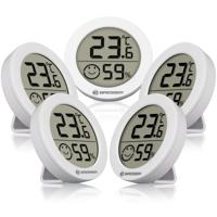 BRESSER Thermo-/Hygrometer Smile Set van 5 - thumbnail