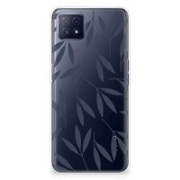 OPPO A53 5G | OPPO A73 5G TPU Case Leaves Blue