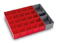 L-BOXX 6000010085 accessoire voor opslagdozen Grijs, Rood Inzetdoosset