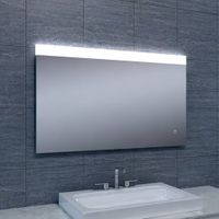 Spiegel Single Dimbare Led 60X100 cm Aqua Splash - thumbnail