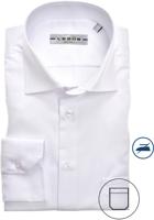 Ledȗb Heren Overhemd Spierwit Borstzakje Widespread Regular Fit