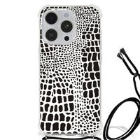 iPhone 14 Pro Case Anti-shock Slangenprint