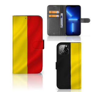 iPhone 13 Pro Max Bookstyle Case Belgische Vlag