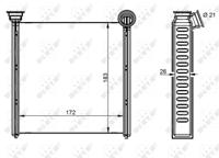 Kachelradiateur, interieurverwarming NRF, u.a. für Seat, VW, Audi, Skoda, Cupra