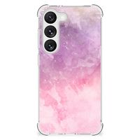 Back Cover Samsung Galaxy S23 Pink Purple Paint - thumbnail