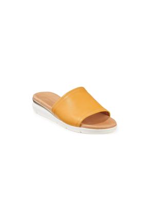 Slippers Santini rundnappaleer Van Salamander geel Slippers Santini rundnappaleer Van Salamander geel