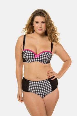 Ulla Popken Bikini, top met softcups, verstelbare bandjes - Grote Maten