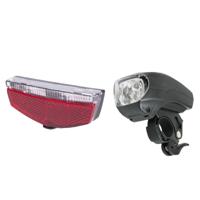 Benson Fietsverlichting set - voor/achterlicht fiets - LED