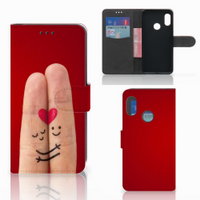 Xiaomi Mi A2 Lite Wallet Case met Pasjes Liefde - Origineel Romantisch Cadeau