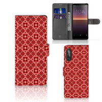 Sony Xperia 10 II Telefoon Hoesje Batik Rood