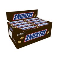 Snickers single chocoladerepen - 32 x 50g - thumbnail