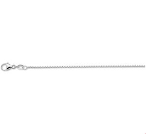 Ketting Venetiaans zilver 0,8 mm 45 cm