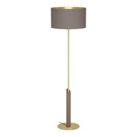 Stars of Light Staande lamp Santandria goud met bruine kap 390338