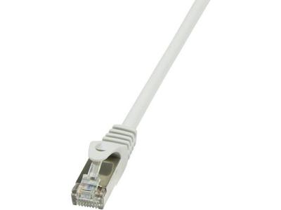 LogiLink CP1022S RJ45 Netwerkkabel, patchkabel CAT 5e F/UTP 0.50 m Grijs 1 stuk(s)