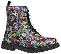 Geox Meisje J Eclair Girl D enkellaars, Black Multicolor, 29 EU