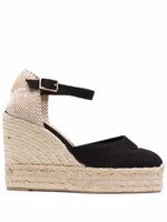 Castañer espadrilles compensées Carol - Noir