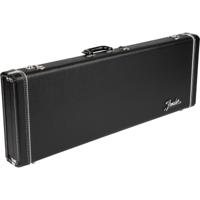 Fender G&G Deluxe Strat/Tele Hardshell Case Black/Orange Plush koffer voor Stratocaster en Telecaster - thumbnail