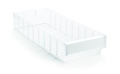 Treston 527504 Kleine onderdelen bak (b x h x d) 186 x 82 x 500 mm Transparant 15 stuk(s) Treston 527504 Kleine onderdelen bak (b x h x d) 186 x 82 x 500 mm Transparant 15 stuk(s)