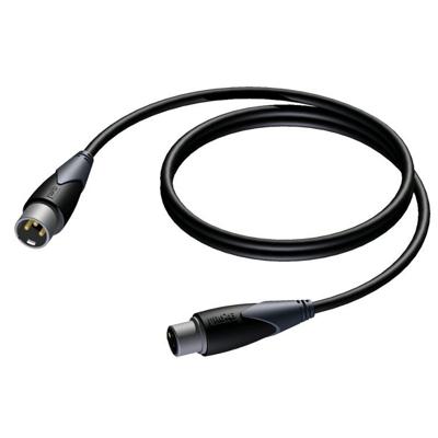 Procab CLD953 Classic XLR male - XLR female DMX-kabel 0.5 m Procab CLD953 Classic XLR male - XLR female DMX-kabel 0.5 m