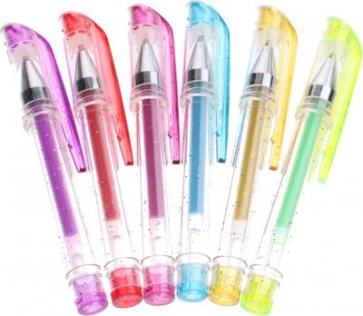 Moses gelpennen glitter set á 6 stuks Moses gelpennen glitter set á 6 stuks