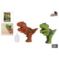 DinoWorld Dinosaurus Met Stoom Licht En Geluid 17cm - thumbnail