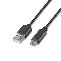 AISENS A107 – 0052 – kabel USB 2.0 voor snel opladen (tot 3 A) zwart