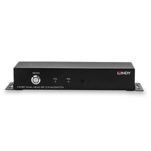 LINDY 39306 KVM-switch DisplayPort Afstandsbediening 3840 x 2160 Pixel