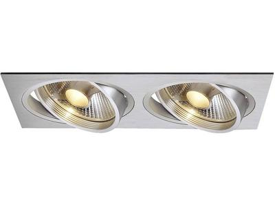SLV 111382 Inbouwlamp GU10 Aluminium (geborsteld) SLV 111382 Inbouwlamp GU10 Aluminium (geborsteld)