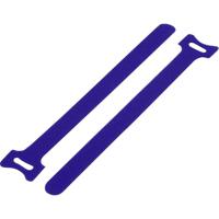 TRU COMPONENTS TC-MGT-210BE203 Klittenband kabelbinder Om te bundelen Haak- en lusdeel (l x b) 210 mm x 16 mm Blauw 1 stuk(s)