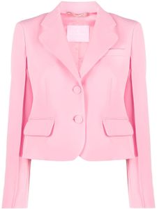 Ermanno Scervino blazer à simple boutonnage - Rose