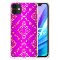 Anti Shock Case Apple iPhone 11 Barok Roze - thumbnail