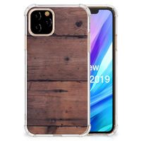 Apple iPhone 11 Pro Stevig Telefoonhoesje Old Wood