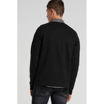 Nudie Jeans sweater van biologisch katoen zwart