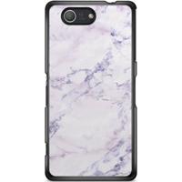 Sony Xperia Z3 Compact hoesje - Parelmoer marmer