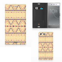 Sony Xperia XZ Premium Hoesje met Magneet Aztec Yellow