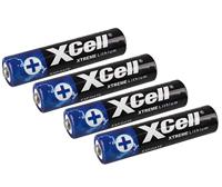 XCell 145874 Xtreme FR03/L92 Micro (AAA) batterij lithium 1,5 V 4 stuks