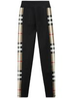 Burberry legging à motif Vintage Check - Noir