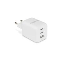 Dicota Compact USB-oplader 65 W Thuis Uitgangsstroom (max.) 5 A Aantal uitgangen: 3 x USB-C, USB-C, USB-A GaN - thumbnail