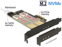 DeLOCK 89630 interfacekaart/-adapter Intern M.2, SATA - thumbnail