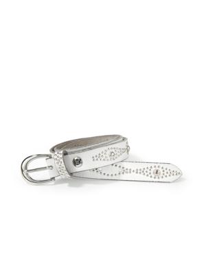 Riem van nappaleer Van b.belt wit