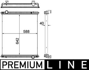 Radiateur CR380000P