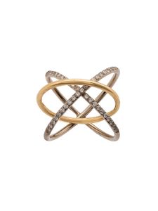 Charlotte Chesnais crossover ring - Jaune