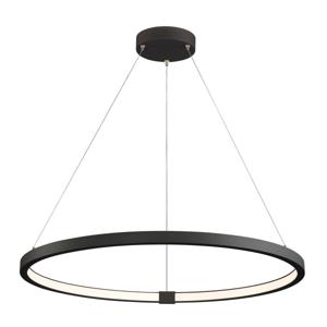 SLV Led hanglamp One 80 Ø 80cm dimbaar zwart 1002911