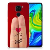 Xiaomi Redmi Note9 Silicone Back Cover Liefde - Origineel Romantisch Cadeau