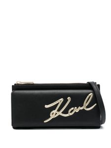 Karl Lagerfeld pochette Signature - Noir