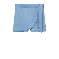Mango Kids jeans short blauw