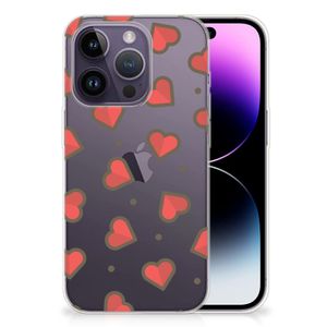 Apple iPhone 14 Pro TPU bumper Hearts