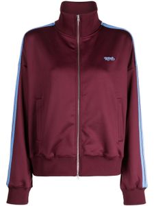 izzue veste bomber à logo brodé - Rouge